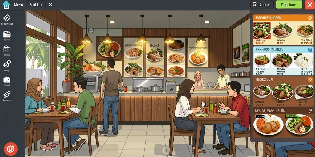 Tampilan antarmuka yang user-friendly dan menarik.
