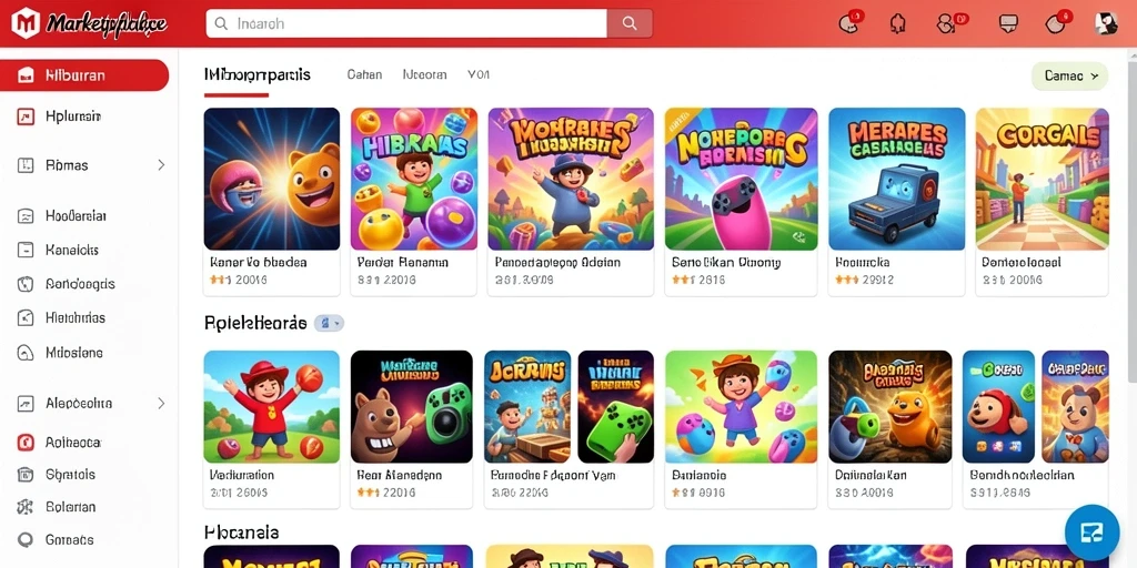 Antarmuka game yang menarik dan mudah digunakan.