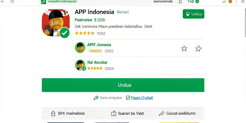 Tampilan antarmuka pengguna yang menarik.