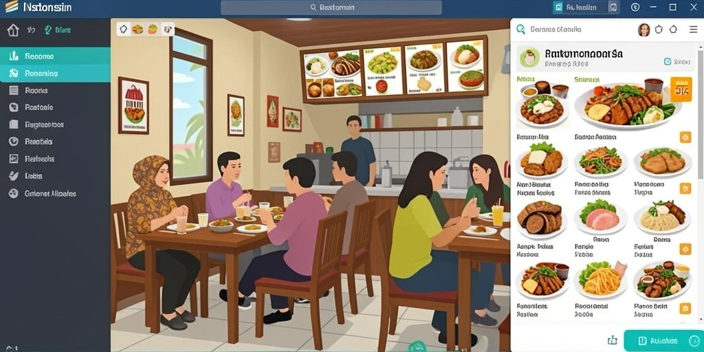 Tampilan utama aplikasi DEWA22 yang menarik.