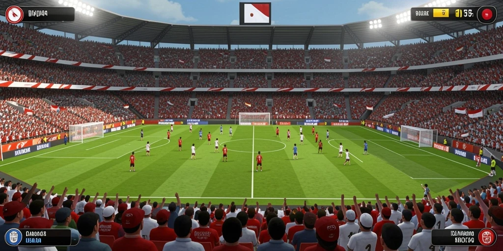 Screenshot menunjukkan grafik menawan dari gameplay.