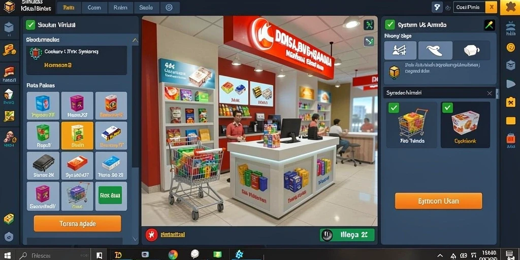 Tampilan antarmuka yang sederhana dan intuitif.
