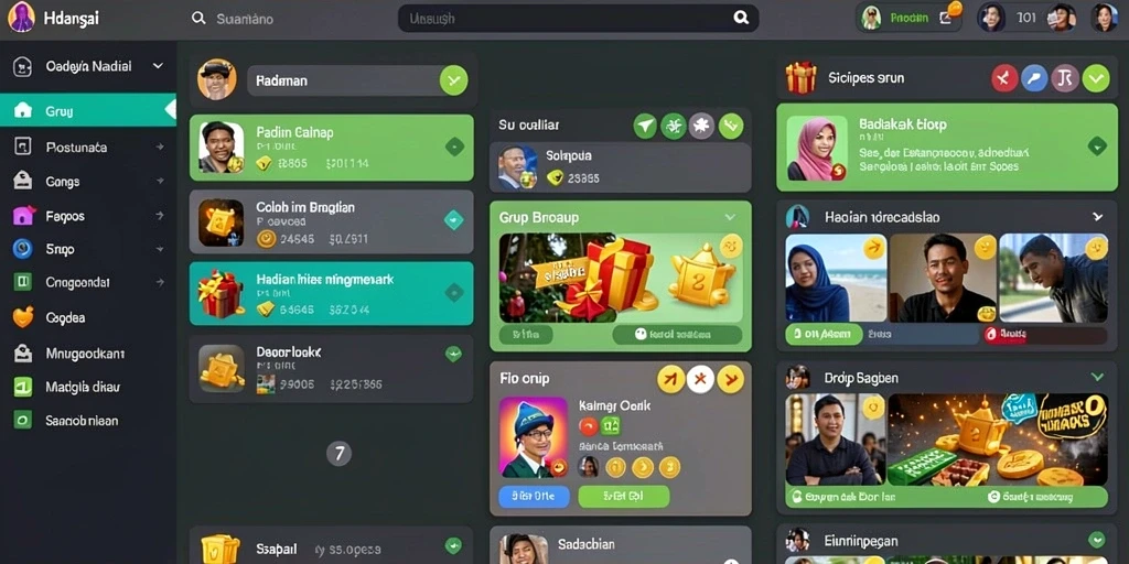 Tampilan antarmuka yang menarik dan mudah digunakan.