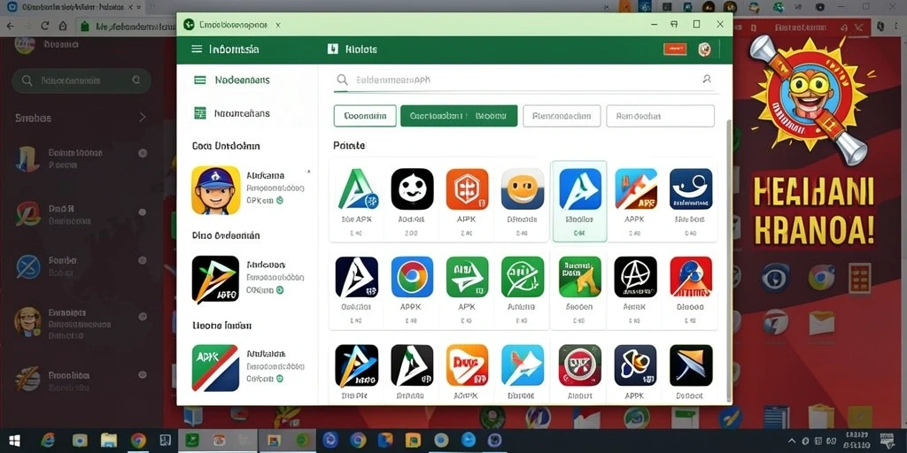Tangkapan layar menampilkan gameplay intens di level menengah.