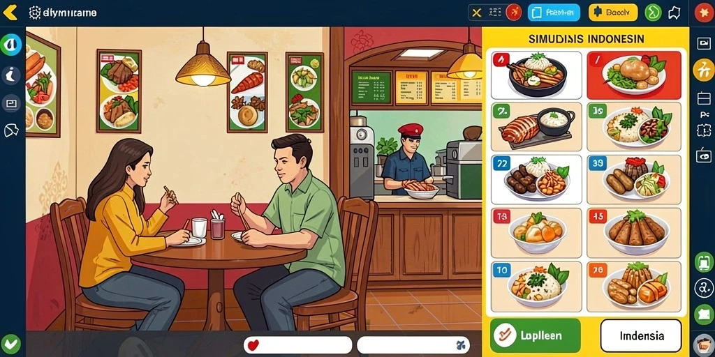 Tampilan antarmuka yang menarik dan mudah digunakan.