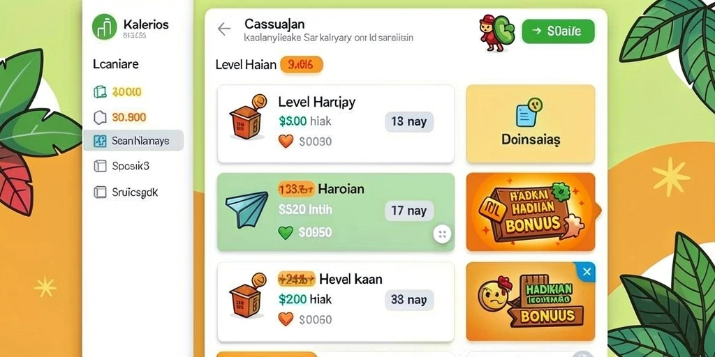 Tampilan antarmuka yang intuitif dan mudah digunakan.