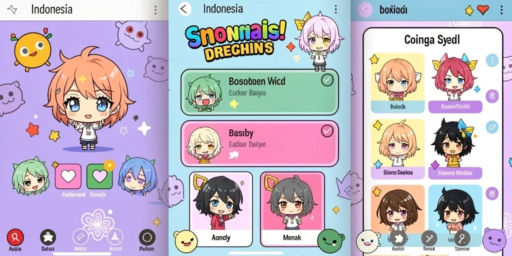 Screenshot menunjukkan karakter utama dalam aksi.