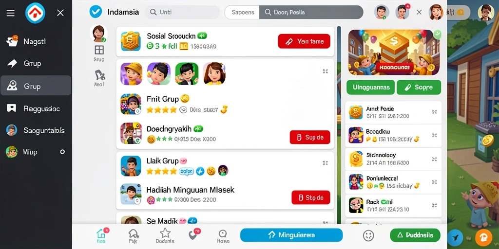 Tampilan antarmuka yang intuitif dan mudah digunakan.