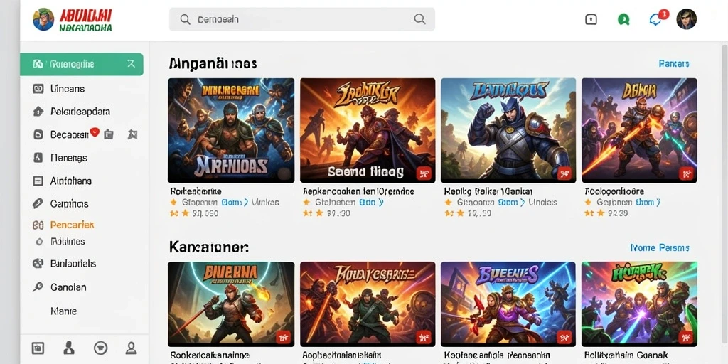 Screenshot menunjukkan karakter pemain sedang beraksi.