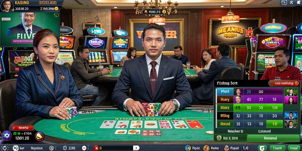 Tampilan awal yang memukau dan intuitif.
