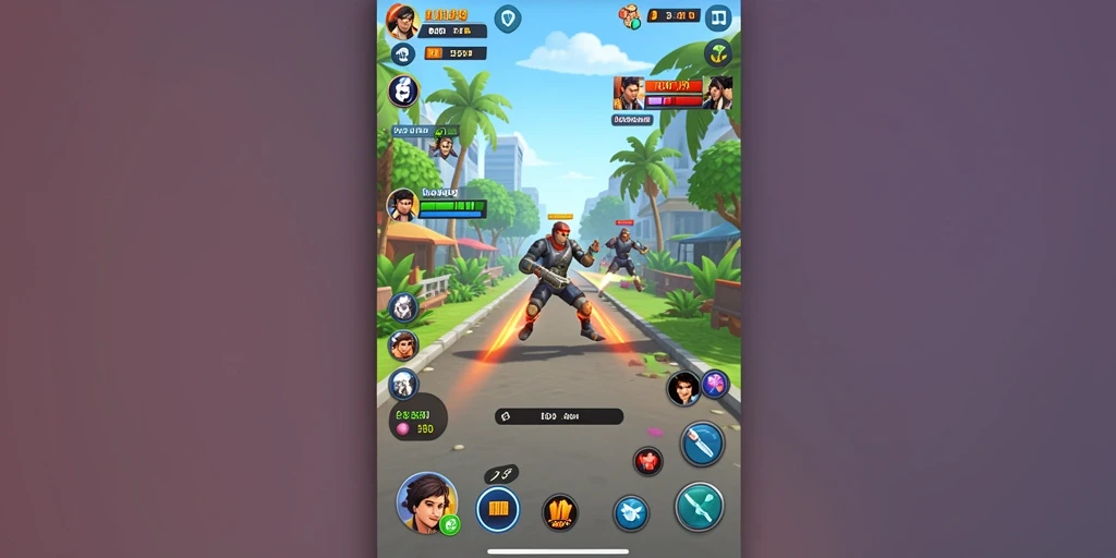 Tampilan awal game PP7 yang memukau.