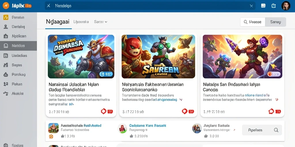 Tampilan utama ROSOHOKI yang menarik dan user-friendly.