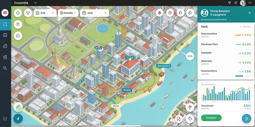 Tangkapan layar menunjukkan karakter utama dalam aksi.