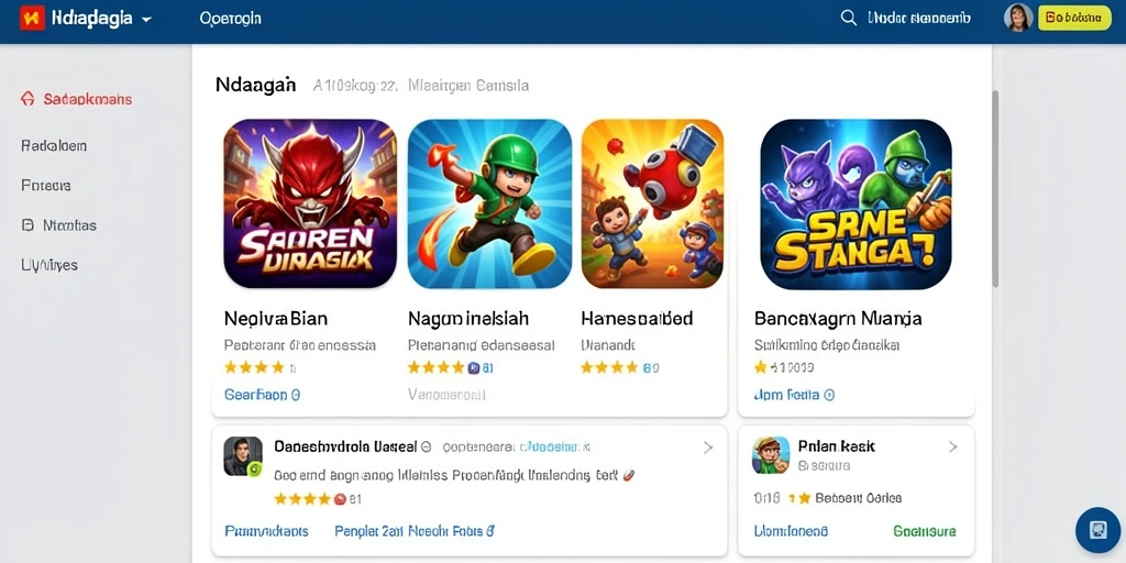 Screenshot menunjukkan karakter dalam pertempuran yang mendebarkan.